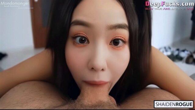 Irene Deepfake Blowjob- Ahegao Eyes POV